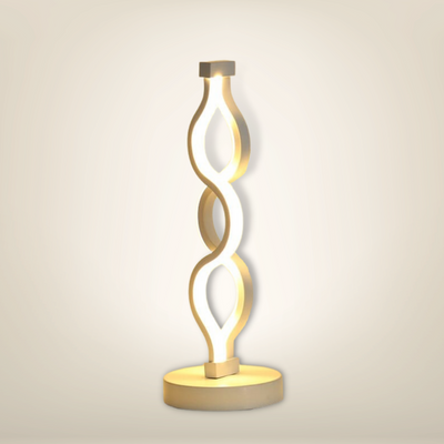 Lampe de chevet led design spirallight mini chaude