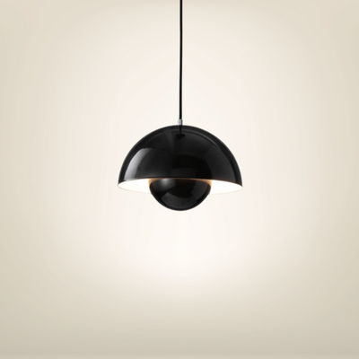 Lampe de chevet moderne led noire aluminium
