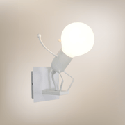 Lampe de chevet Blanche Design | Lightman 2 Métal