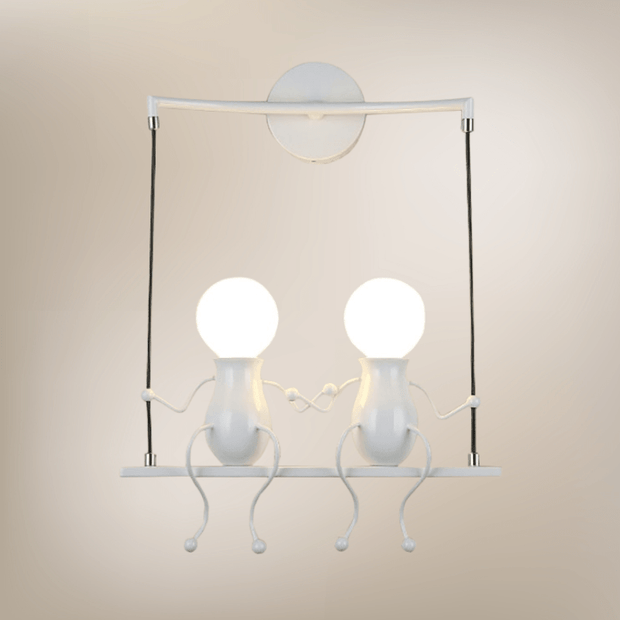 Lampe de chevet Blanche Design | Lightman 3 Métal