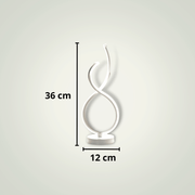Lampe de chevet Blanche Design | Signifini | Froide PVC