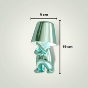 Lampe de chevet Bleue Design | MiniBoy 6 Métal