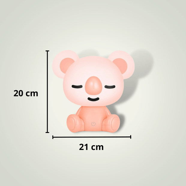 Lampe de chevet Koala | Rose ABS