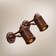 Lampe de chevet Style industrielle | Deux | Bronze Métal